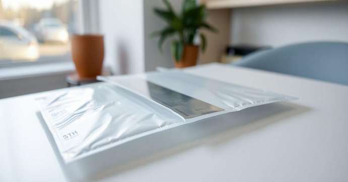 Envelope Plástico Lacre Adesivo Ideal para Armazenagem