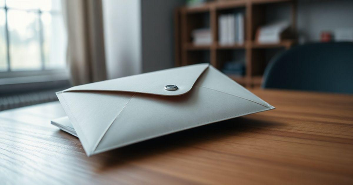 Envelope inviolável garante segurança e privacidade em suas correspondências