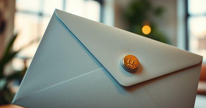 Envelope com lacre adesivo: Praticidade e Estilo