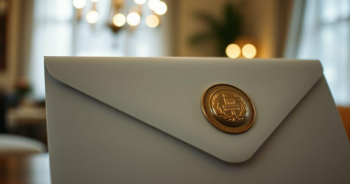 Envelope com lacre: a opção ideal para segurança e apresentação