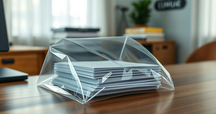 Envelope Plástico Transparente: Praticidade e Organização