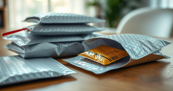 Envelope saco bolha é a solução ideal para proteger seus produtos
