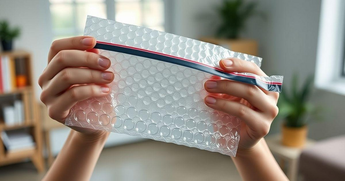 Envelope plástico bolha é a solução ideal para proteger seus objetos