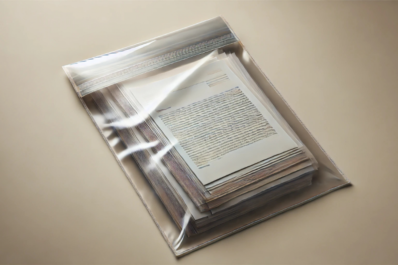 6 Vantagens do Envelope Plástico Transparente para Armazenamento